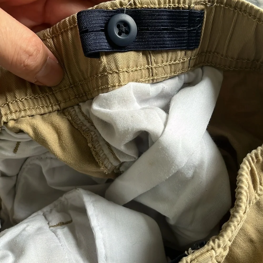 Children’s Place NWT Youth School Uniform Flax Tan Boys Pants Youth Size 14